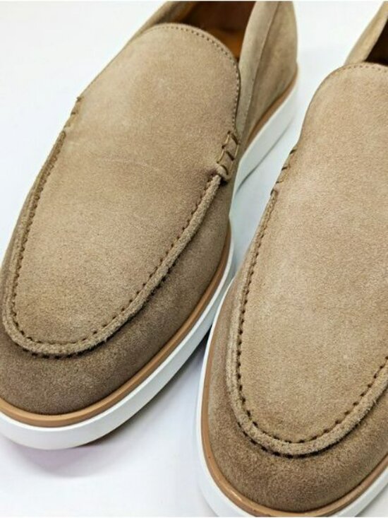 NWOB Magnanni Men\'s Lourenco Suede Sneaker Loafers Size 10 (MSRP $475) main image 7